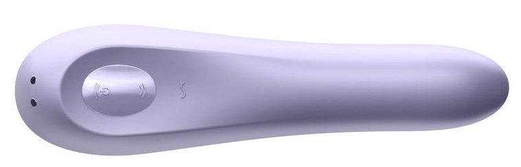 Womanizer SATISFYER Dual Pleasure air pulse vibrator  Mauve ze zadu